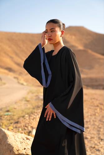 Flared Sleeve In Blue