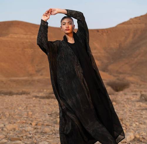 Ethereal Elegance in Black