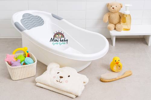 حوض اطفال  ماركة Elphybaby ابيض