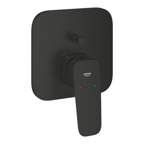  وجه خلاط مخفي خط واحد اسود جروهي Grohe Cubeo 