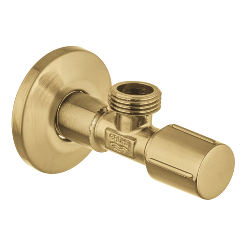 محبس زاوية جروهي ذهبي 1/2 – GROHE Angle Valve