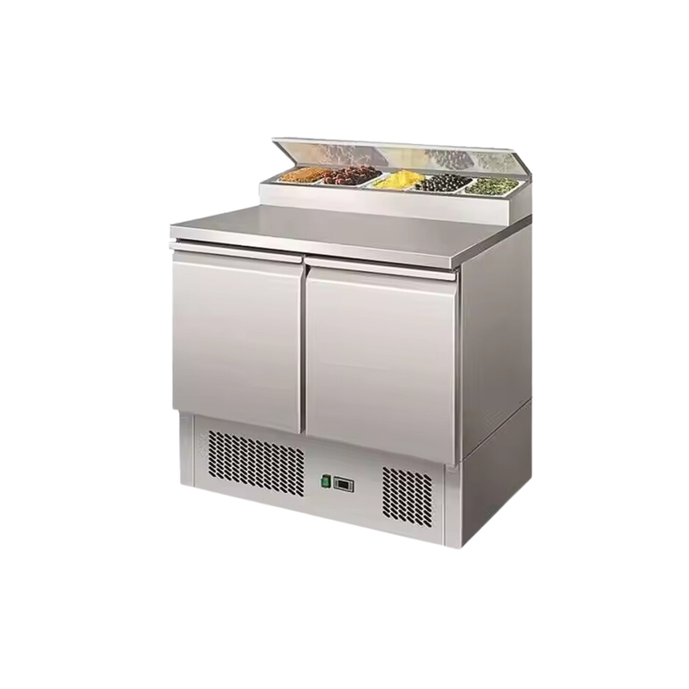 Pizza Refrigerator 2 Doors 90 cm