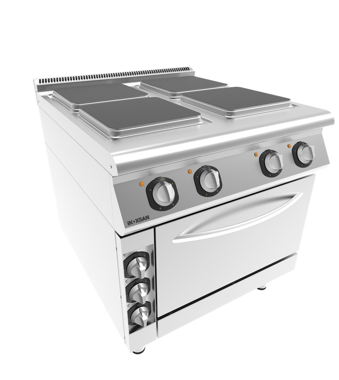  Inoksan 4 Burner Electic Cooker With Oven