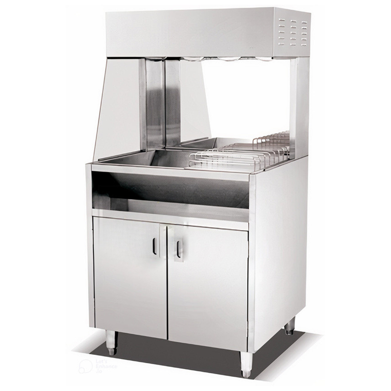Potato heater with table