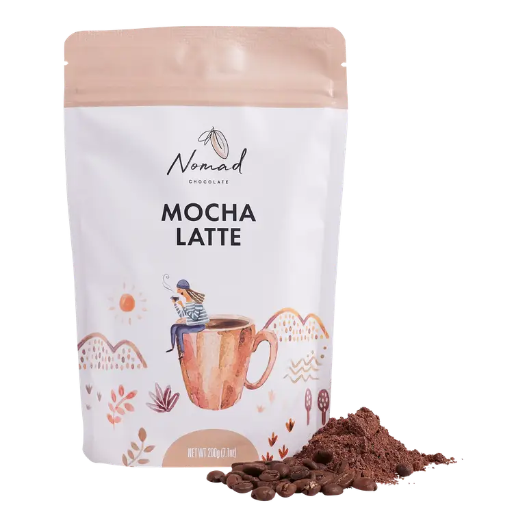 Nomad Drinking Chocolate Mocha Latte 200G