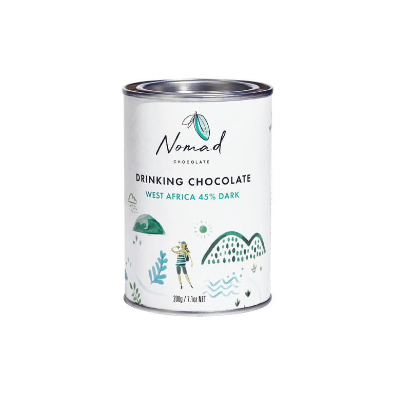 Nomad Chocolate from West Africa dark 45% 200G