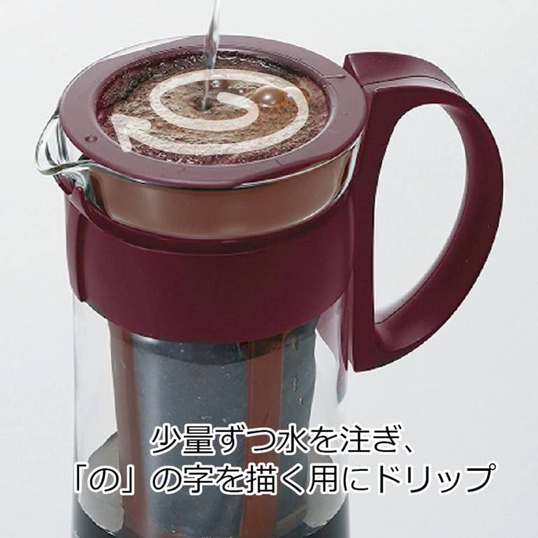 قنينة Mizudashi لتحضير القهوة الباردة ( الكولد برو ) من هاريو 1 لتر
