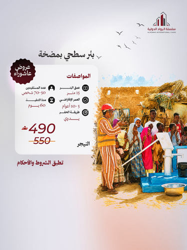 بئر سطحي بمضخة (النيجر)