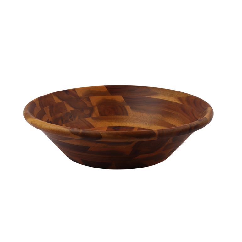 صحن خشبي دائري ( 40 سم )