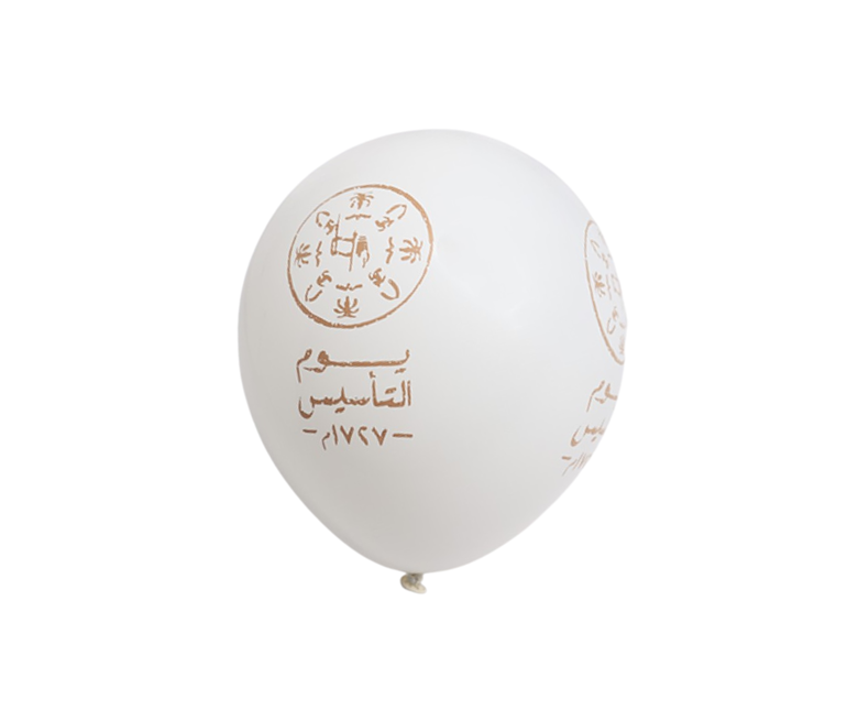 بالونات يوم التأسيس ( 6 حبات )