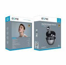 سماعة بلوتوث اسود EONE BUDS 5 