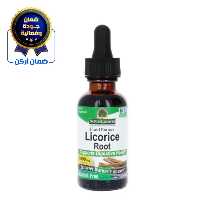 قطرة عرق السوس خال من الكحول 2.000 - ناتشورز انسر OA2505