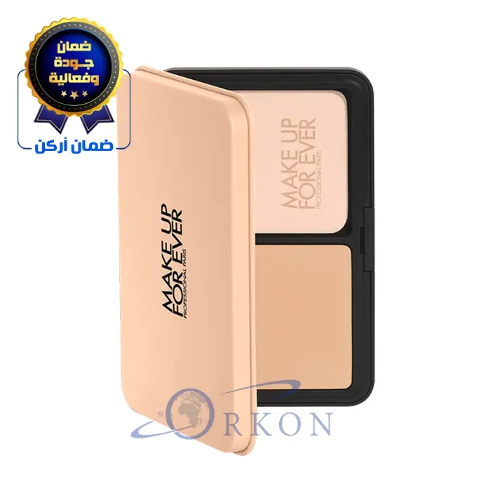 بودرة كريم أساس اتش دي سكين درجة 1Y08 بروسلين - ميك اب فور ايفر