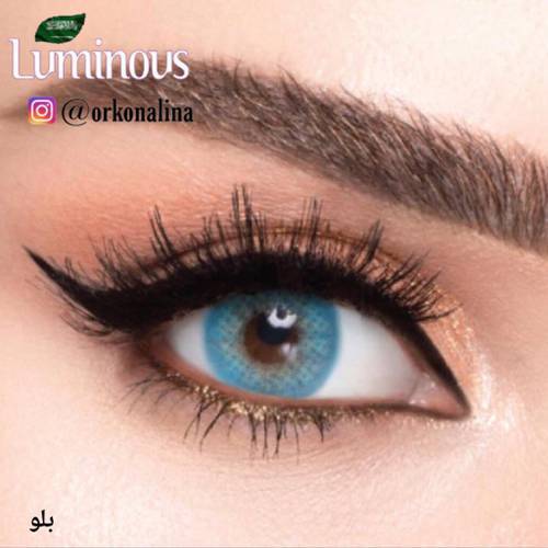 عدسات تجميلية لون بلو - لومينوس OA504