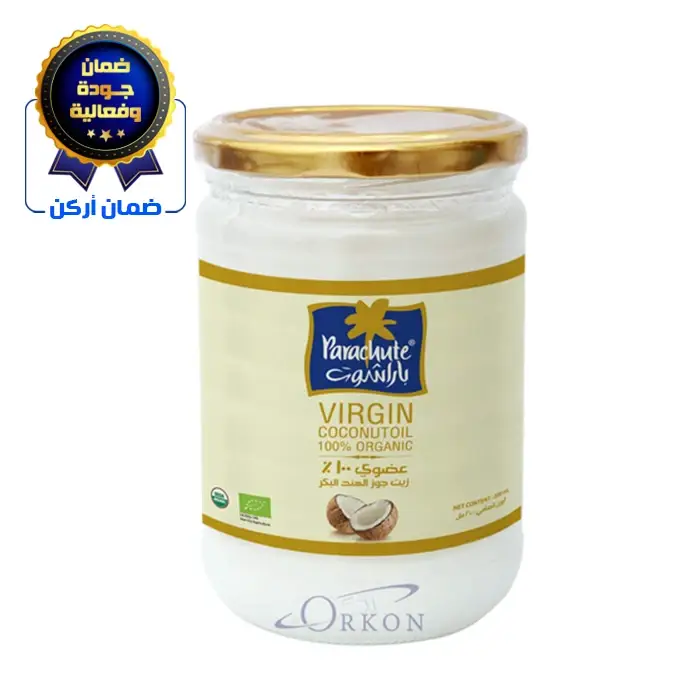 زيت جوز الهند البكر عضوي 100%  200 مل - باراشوت OA1272
