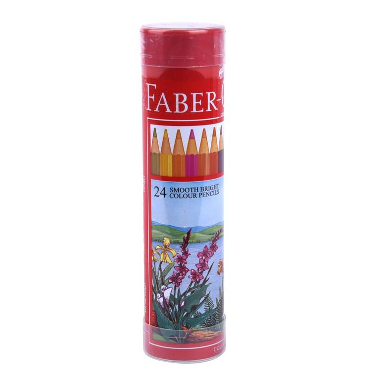 اقلام خشبية 24 لون Faber-Castell