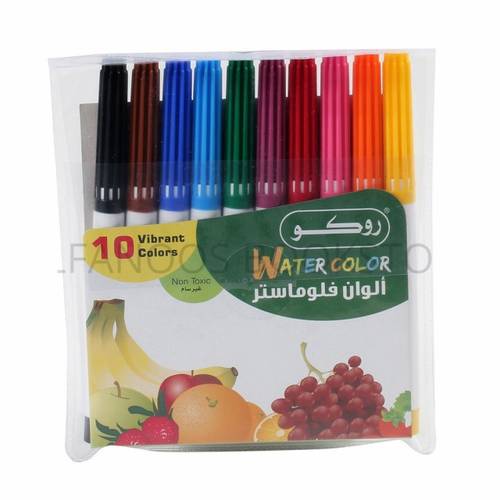اقلام الوان مائية فواكه روكو 10لون