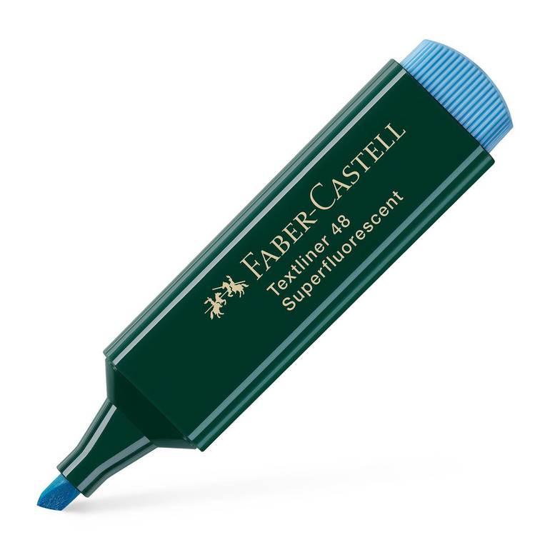 قلم تظهير ازرق Faber-Castell 