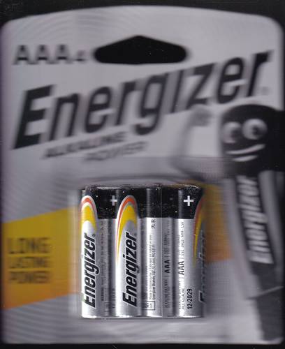 بطارية اصلية انرجيزر Energizer AAA * 4
