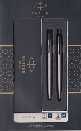 طقم قلم باركر PARKER JOTTER نيكل