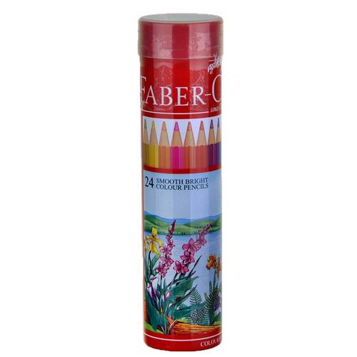 اقلام خشبية 24 لون Faber-Castell