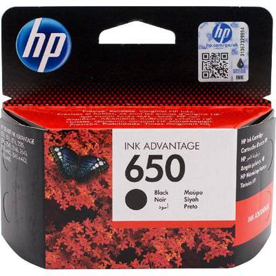 حبر طابعة HP 650 اسود