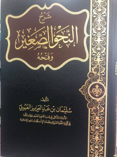 شرح النحو الصغير وفتحه