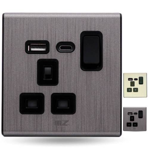 Single Fish with Switch and 2 Ports ZF Charger