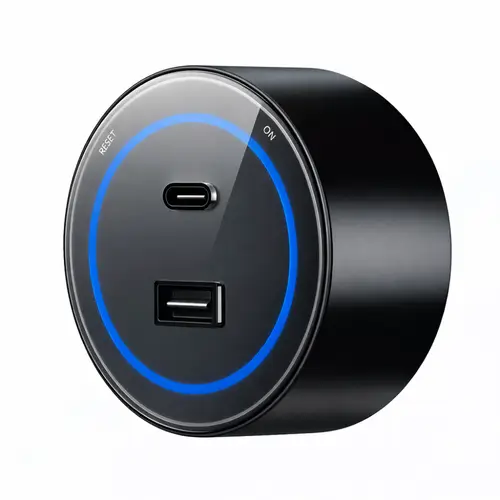 فيش USB و تايب سي تراك اسود