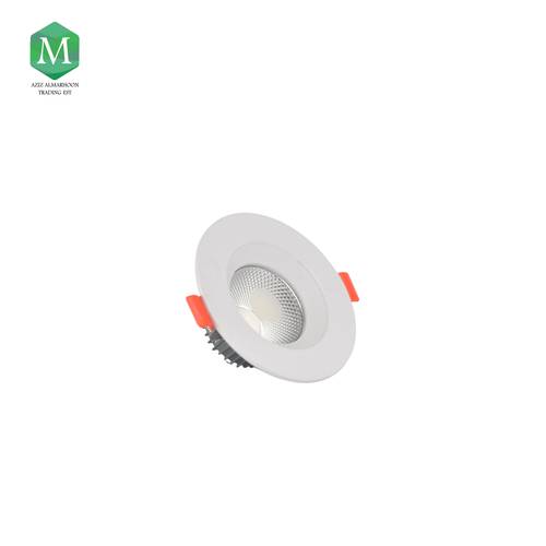 Spot light 3 inch 7 watt white umbrella