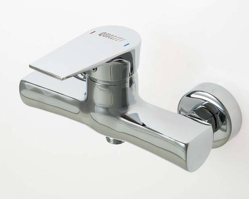 Chrome bidet mixer 44