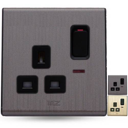 ZF 13A Single Pole Switched Socket