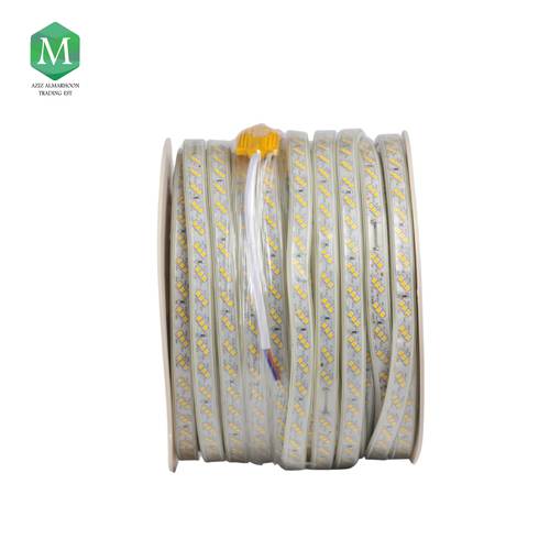 Yellow strip light umbrella