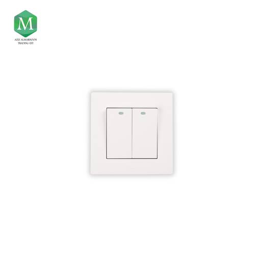 MZ 10A Double Pole Switch Plain