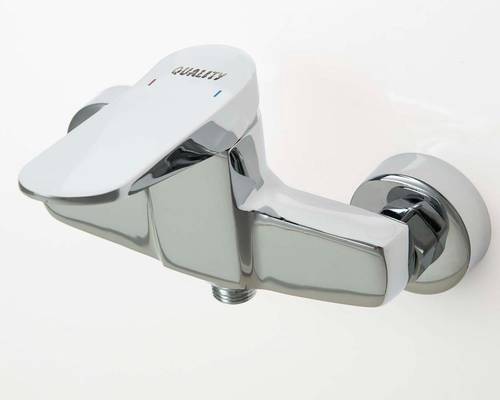 Chrome bidet mixer 100