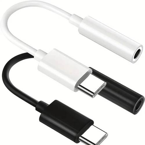 محول  Type-C إلى 3.5 ملم Aux وكابل 3.5 ملم إلى 8Pin