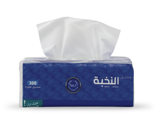 مناديل النخبة 300 مفرد - 50 عبوة