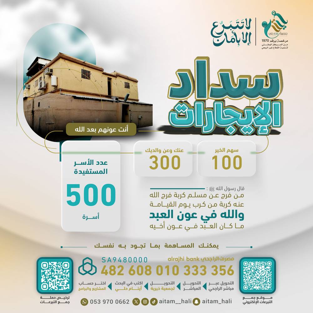 مشروع سداد الإيجارات
