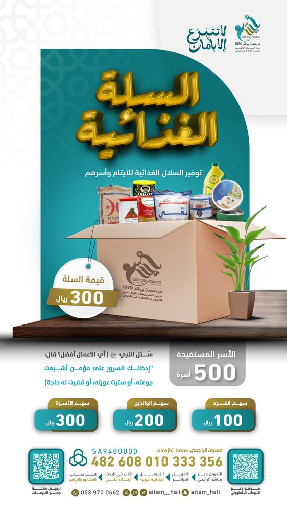 مشروع السلة الغذائية 