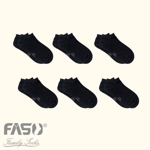 6-pack men's bamboo sports socks in various styles 