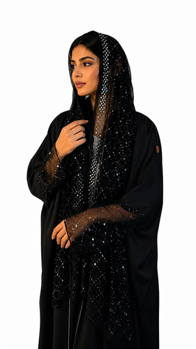 عبايه نقده كم تور