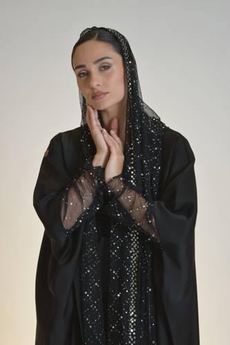 عبايه نقده كم تور