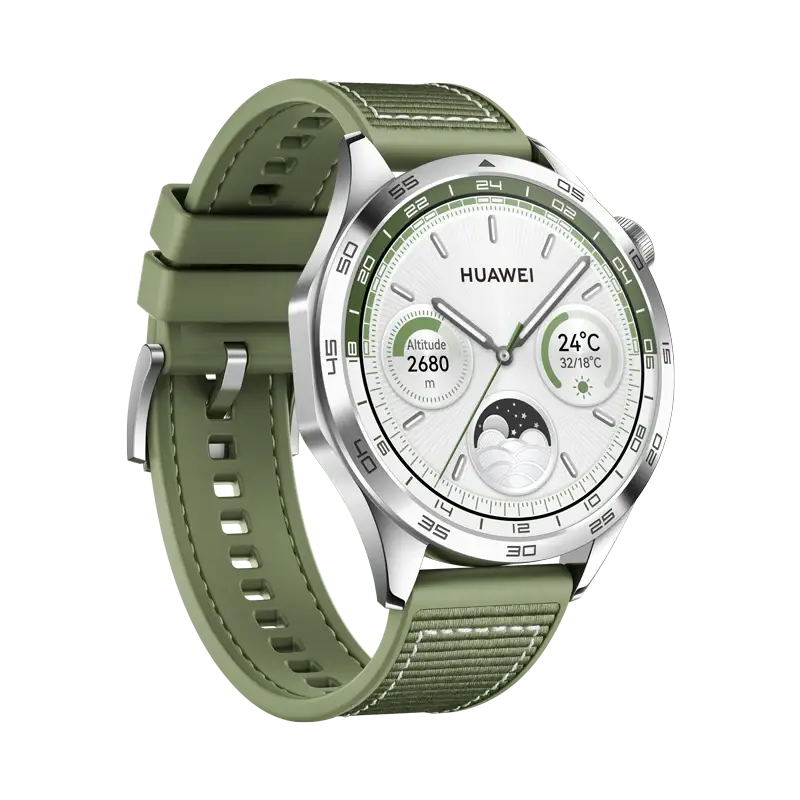 ساعة هواوي GT4 كلاسيك قماش أخضر 