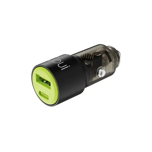 فيش سيارة قوي جير  65 واط منفذين PD و USB