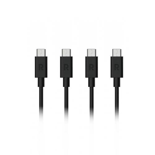 4 كيابل مايكرو Usb جلد 1 متر من راف باور