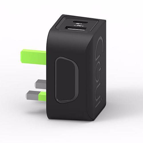 قوي سبوت شاحن جداري بقوة 30 واط منفذين PD,USB