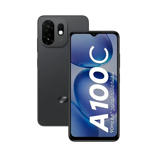 ايتل A100c ذاكرة 64 جيجابايت 6 رام 4G أسود