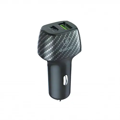 شاحن سيارة منفذين PD - USB بقوة 38 واط من سبون