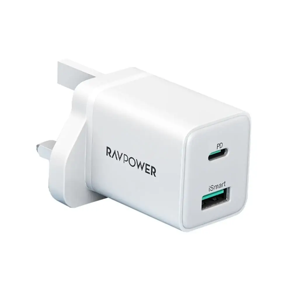 فيش منفذين rav power 20w pd+usb