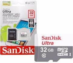 ميمورى كارد للهاتف والكاميرات بسعه 32gb
